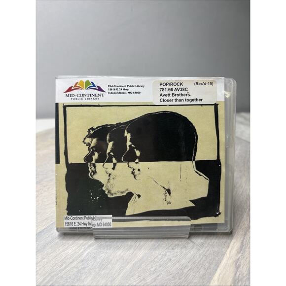 The Avett Brothers – Closer Than Together (CD, 2019 Republic) Folk Rock Ex-Libra - Picture 1 of 5